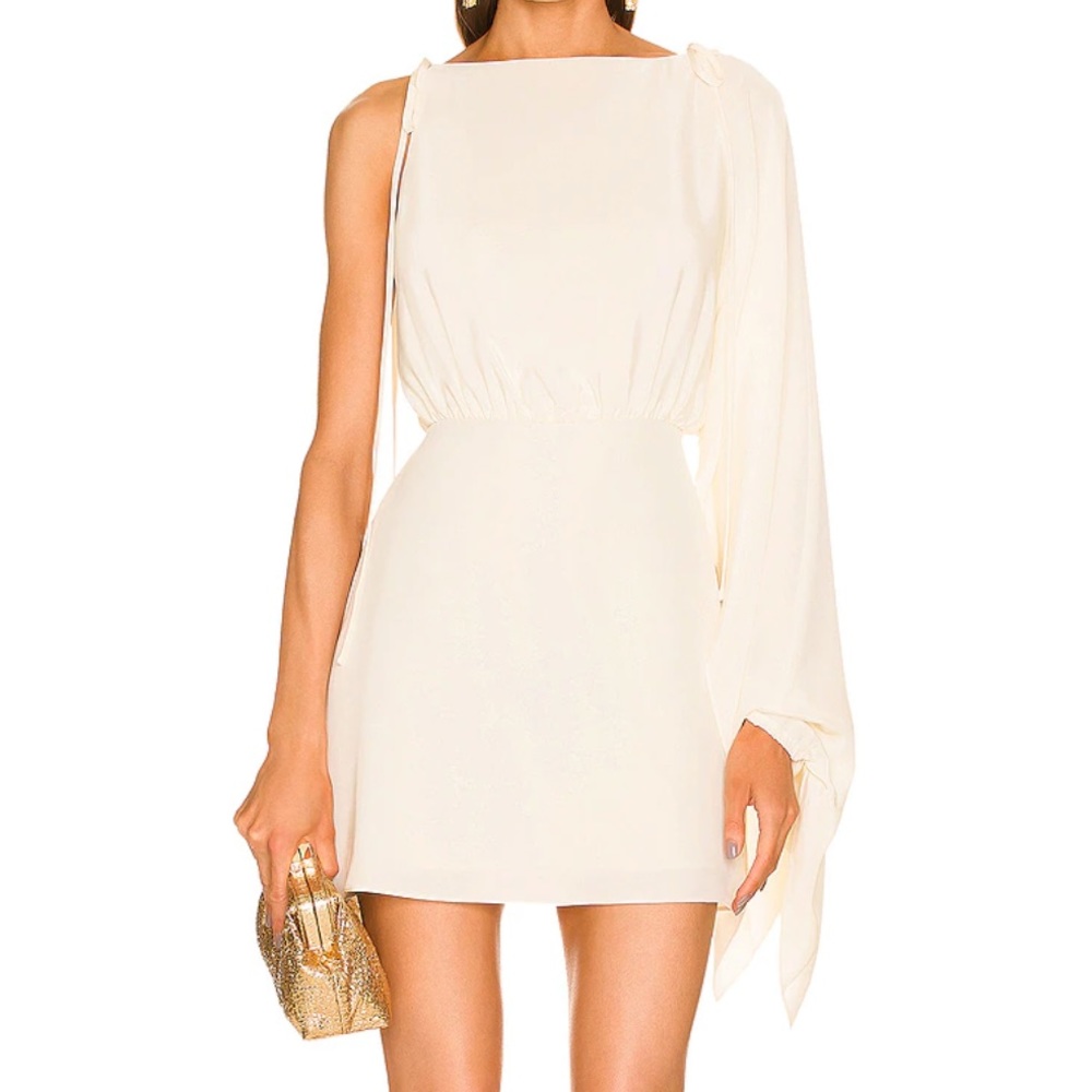 Alexis Wesley Asymmetric Mini Dress
